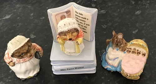 Trio beatrix potter figures - trio,